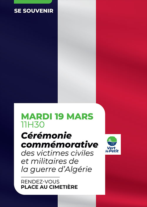 Commémoration du 19 mars 2024 - Vert-le-Petit