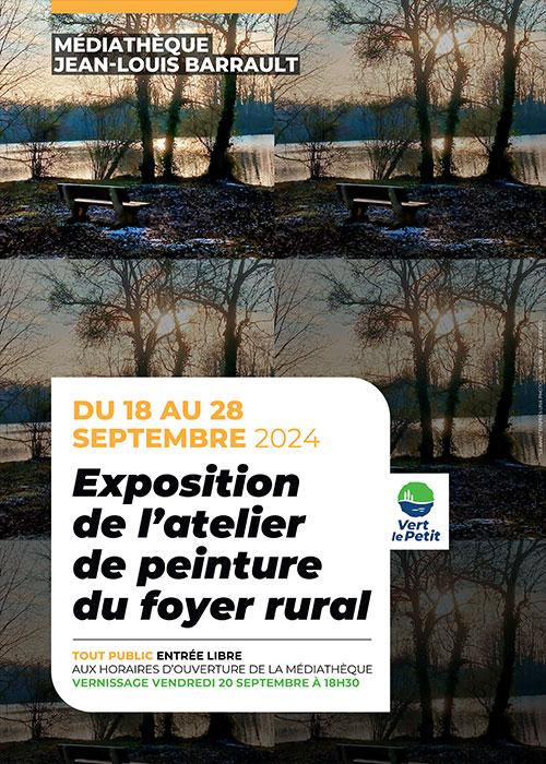 Exposition de l'atelier de peinture du foyer rural - Vert-le-Petit