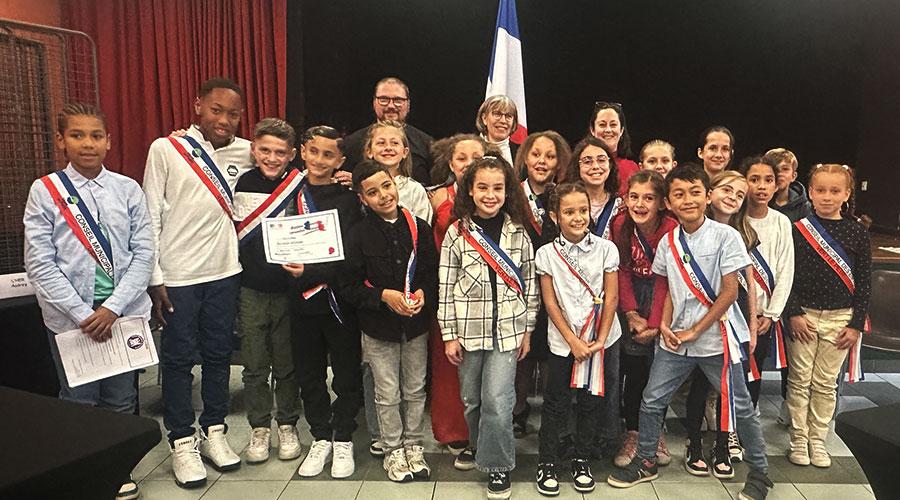 Le conseil municipal des enfants s'installe pour une nouvelle mandature