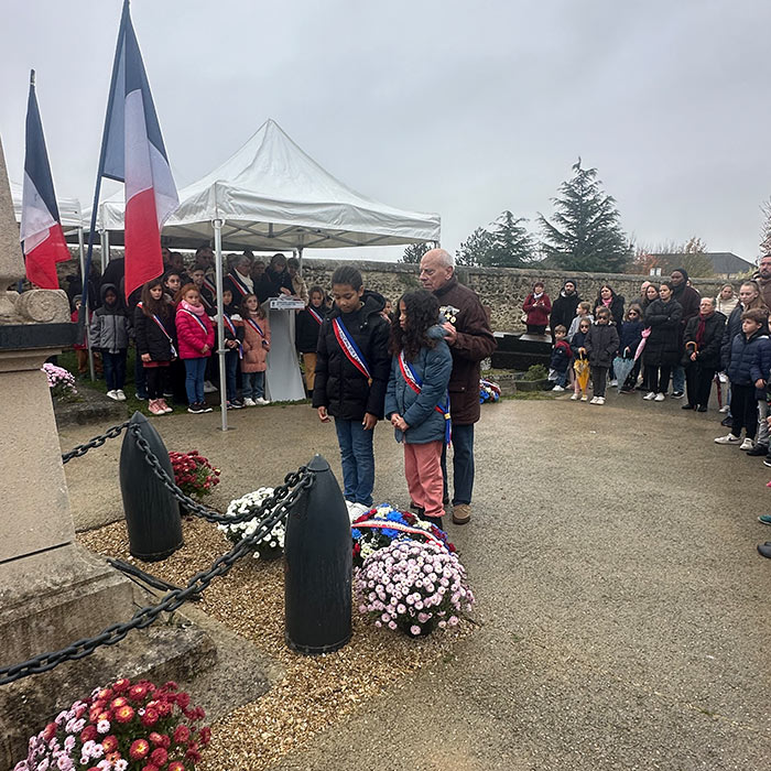 Commémoration du 11 novembre - Vert-le-Petit