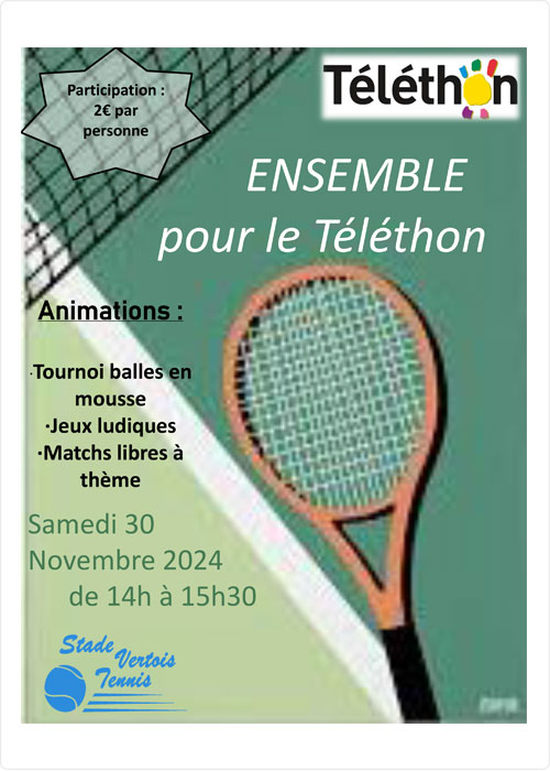 Ensemble pour le Téléthon - Vert-le-Petit