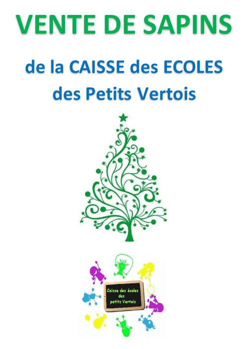 Vente de sapins de Noël - Vert-le-Petit