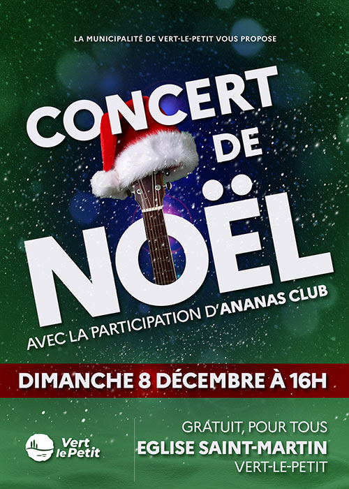 Concert de Noël - Vert-le-Petit