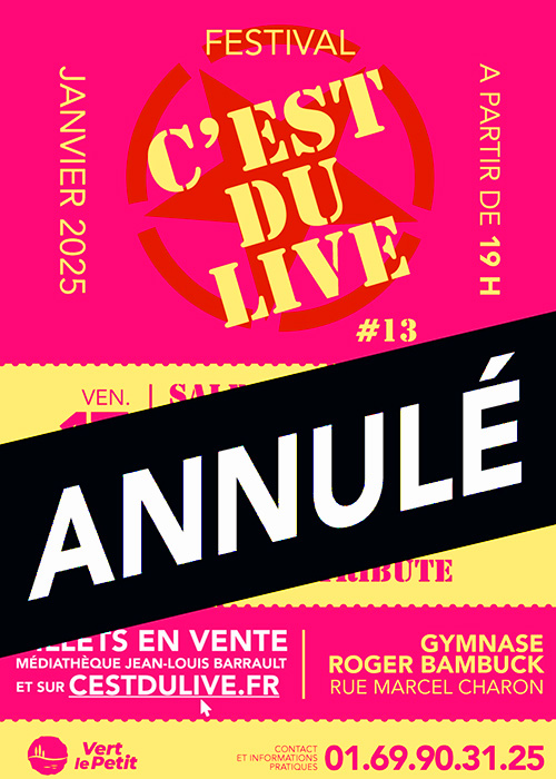 C’est du Live #13 Annulé - Vert-le-Petit