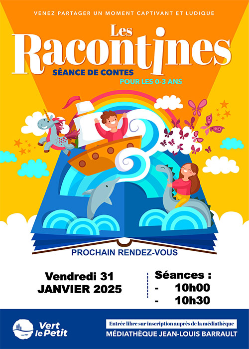 Les Racontines – Séance de contes pour les tout-petits