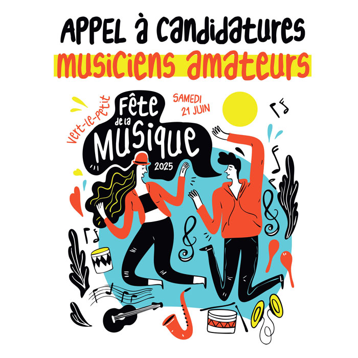 Appel à musiciens amateurs - Vert-le-Petit