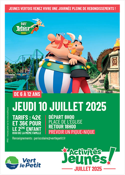 Activités jeunes – Parc Astérix