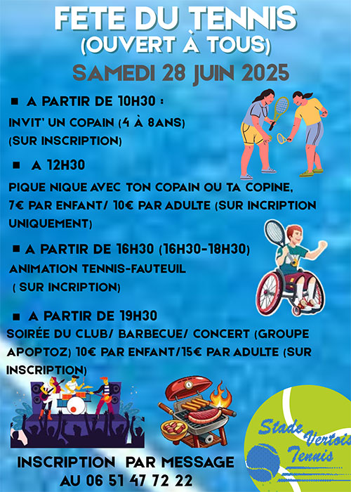 Fête du tennis - Vert-le-Petit