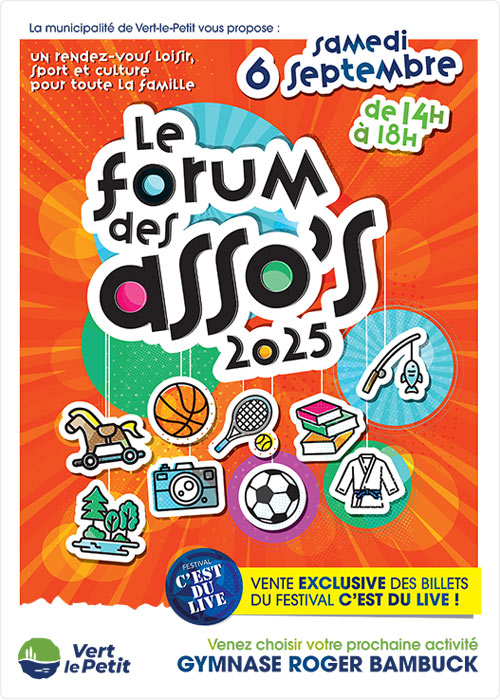 Forum des associations 2025 - Vert-le-Petit