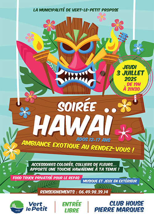 Soirée Hawaï - Vert-le-Petit