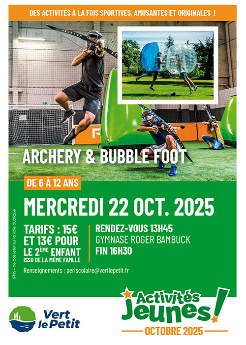 Archery & Bubble Foot - Vert-le-Petit