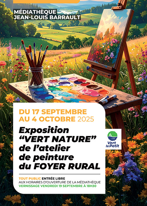 Exposition "VERT NATURE" - Vert-le-Petit