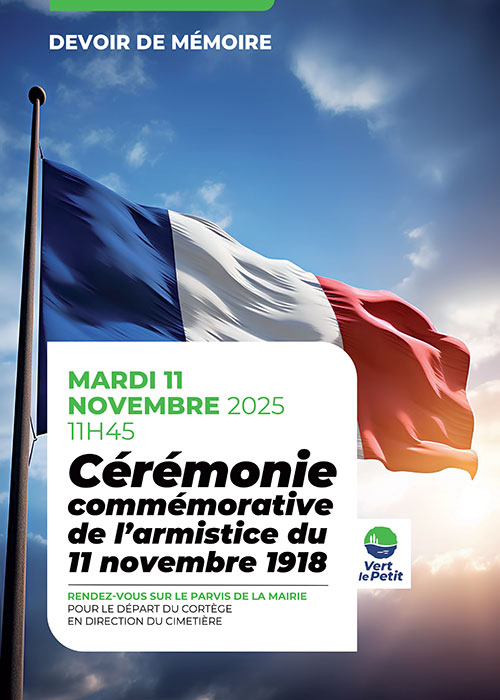 Commémoration du 11 Novembre Commémoration du 11 Novembre - Vert-le-Petit