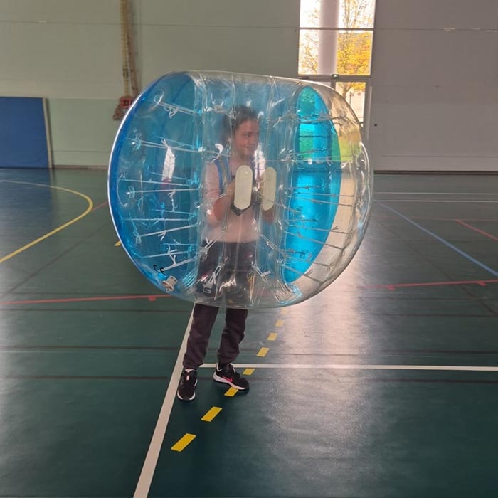 Après-midi sportive sous bulles à Vert-le-Petit