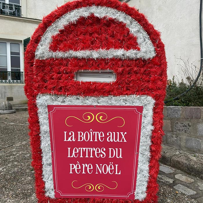 La boîte aux lettres du Père Noël à Vert-le-Petit