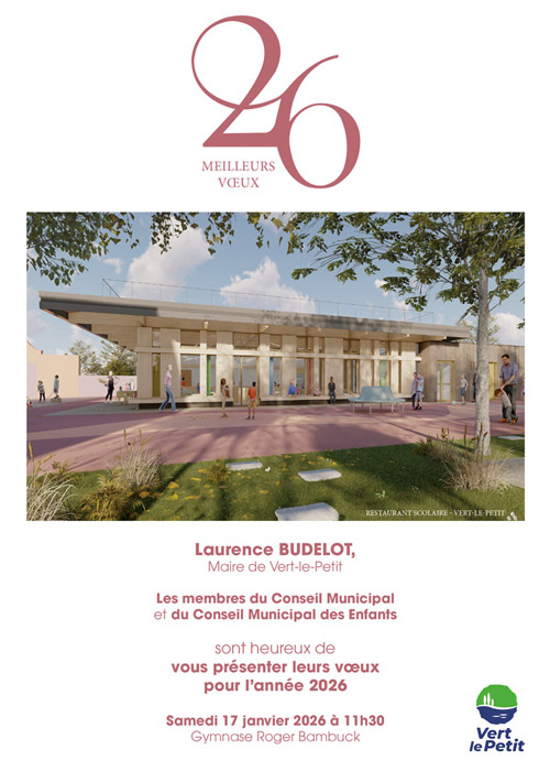 Cérémonie des vœux 2026 Cérémonie des vœux 2026 - Vert-le-Petit