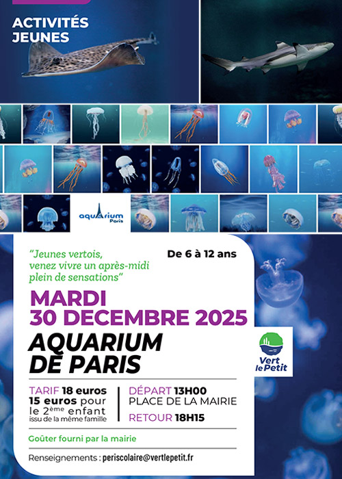 Sortie à l’Aquarium de Paris Sortie à l’Aquarium de Paris