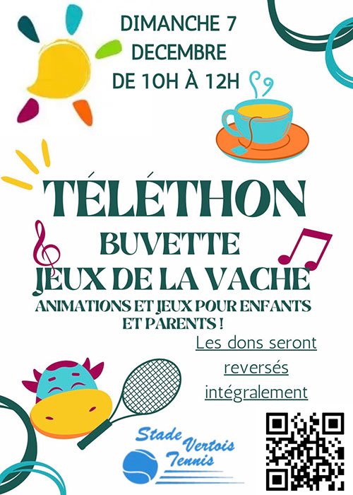 Téléthon & Stade Vertois Tennis Téléthon & Stade Vertois Tennis