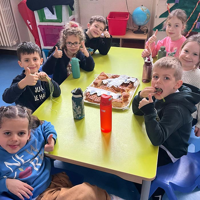 Un délicieux moment à l’accueil de loisirs