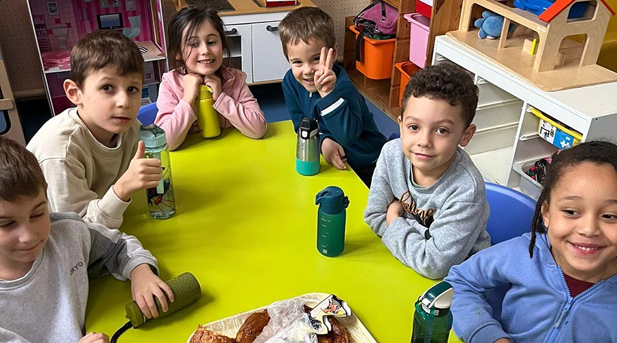 Un délicieux moment à l’accueil de loisirs