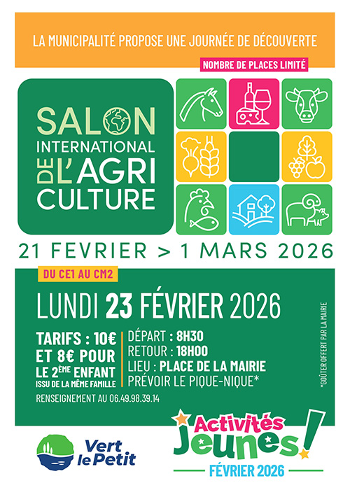 Activités jeunes – Salon de l’agriculture
