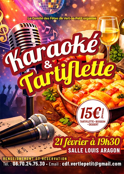 Soirée Karaoké & Tartiflette