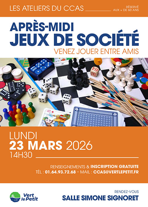 Après-midi jeux de société