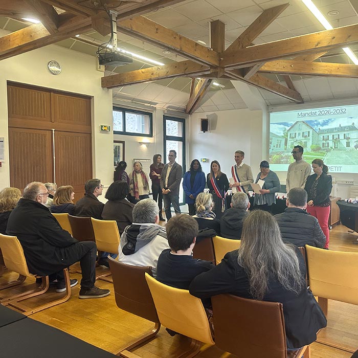 Cérémonie des médaillés du travail et accueil des nouveaux Vertois