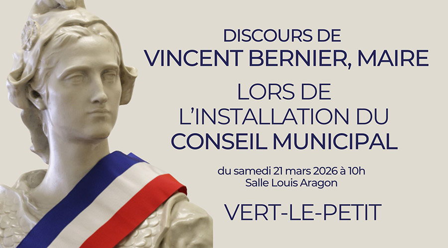 (Re) Découvrez le discours du Maire (Re) Découvrez le discours du Maire