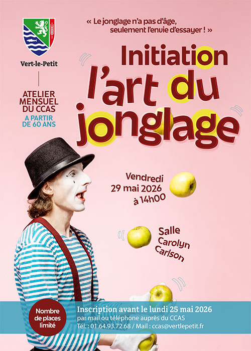 Atelier CCAS – Initiation au jonglage Atelier CCAS – Initiation au jonglage