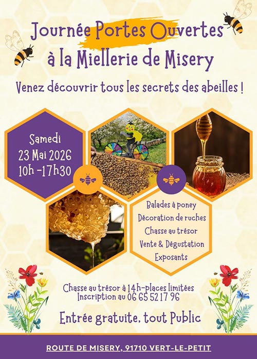 Portes ouvertes miellerie de Misery Portes ouvertes miellerie de Misery
