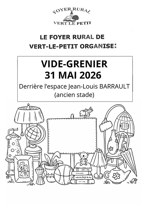 Vide-grenier – Foyer Rural