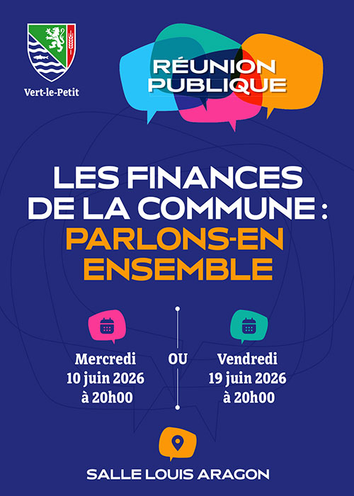 Réunion publique – Finances communales Réunion publique – Finances communales