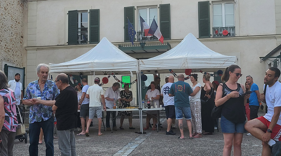 Retour sur la soirée du 13 juillet : une belle réussite ! Retour sur la soirée du 13 juillet : une belle réussite !
