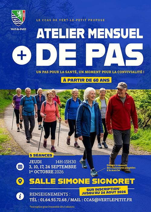 CCAS – Atelier + de pas
