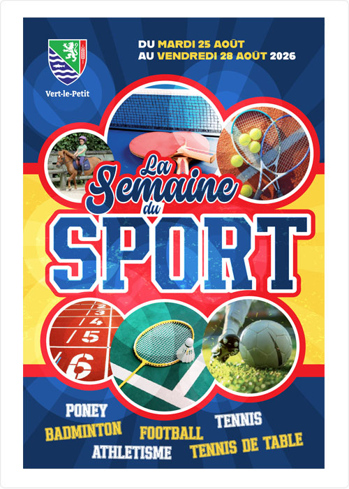 La semaine du sport La semaine du sport - Vert-le-Petit