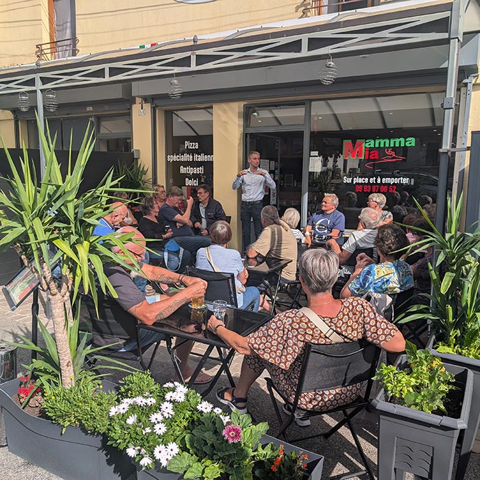 Le premier rendez-vous Café du Maire