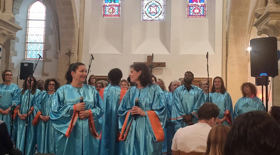 Une belle soirée gospel à Vert-le-Petit Une belle soirée gospel à Vert-le-Petit